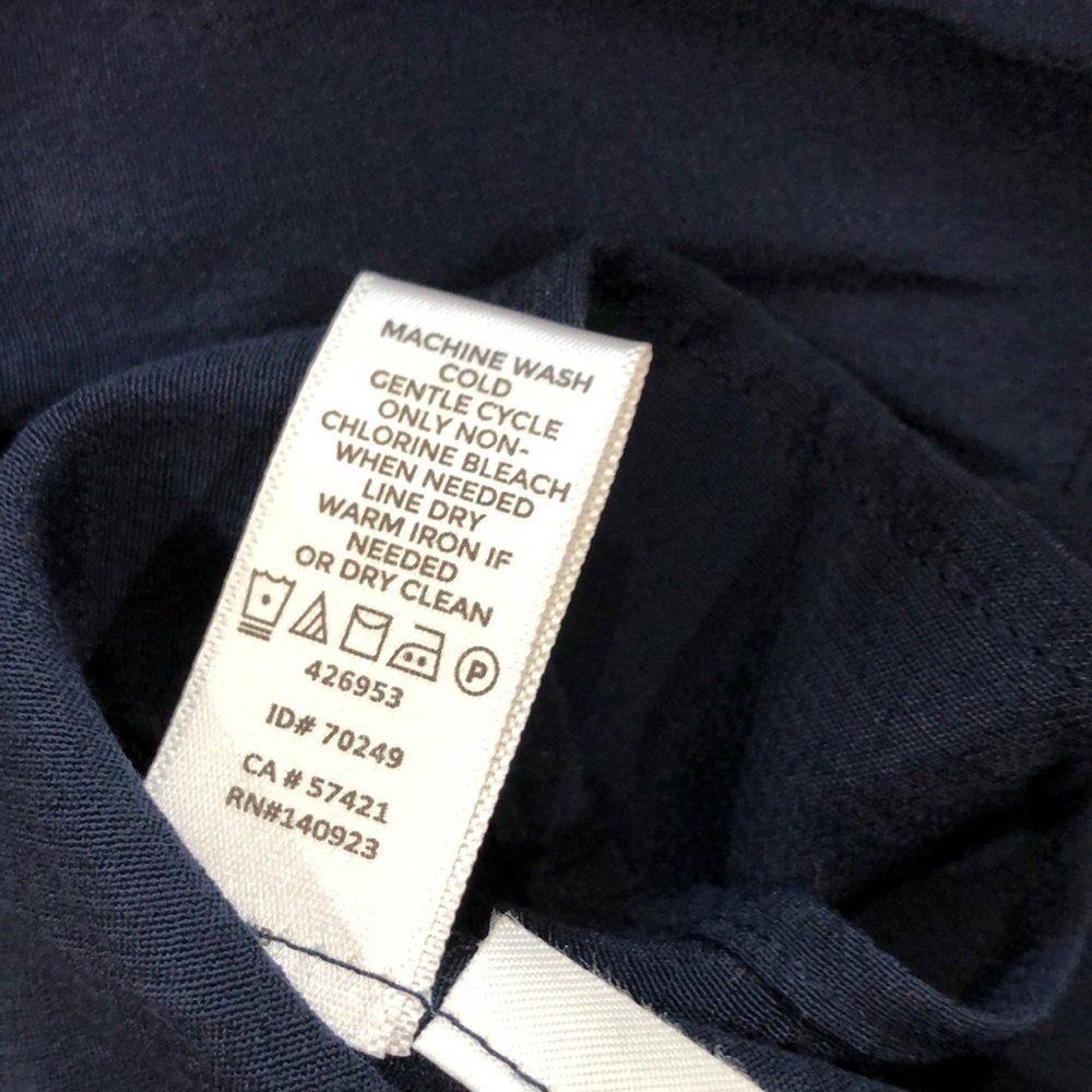 LOFT blue dress size xsmall - Picture 6 of 8